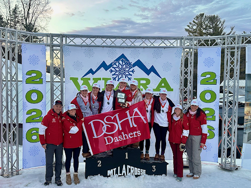 Varsity Ski Team Takes Second Overall at State!